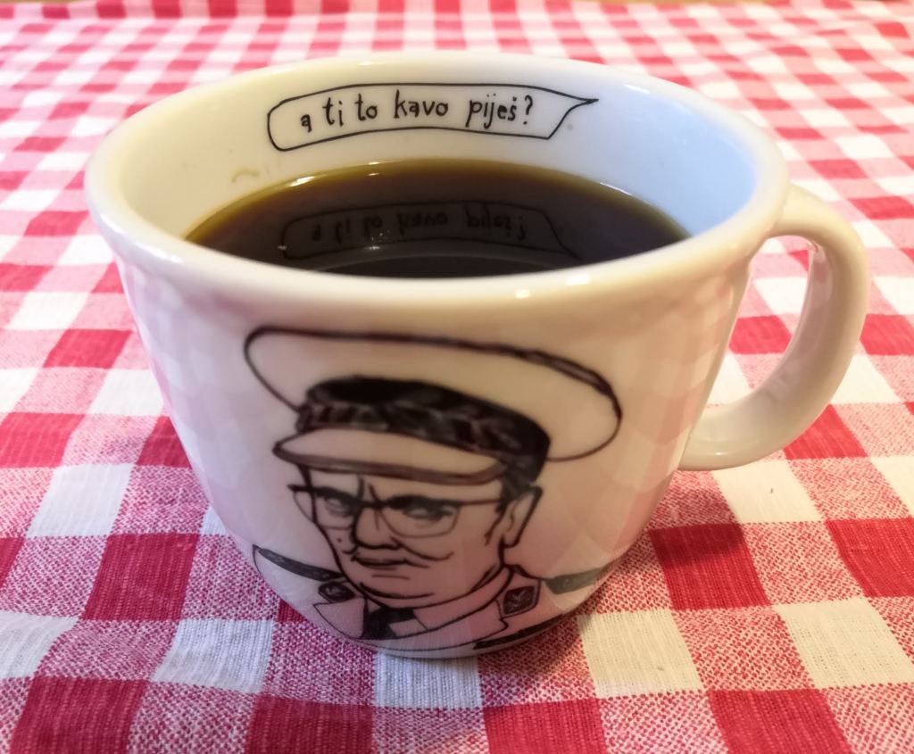 Tito coffee mug by Polona Polona, Slovenia